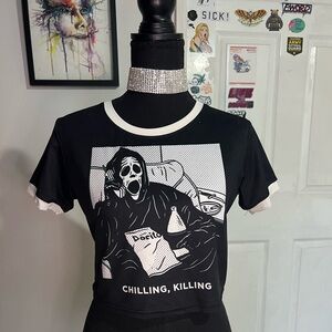 Black and White Graphic Tee